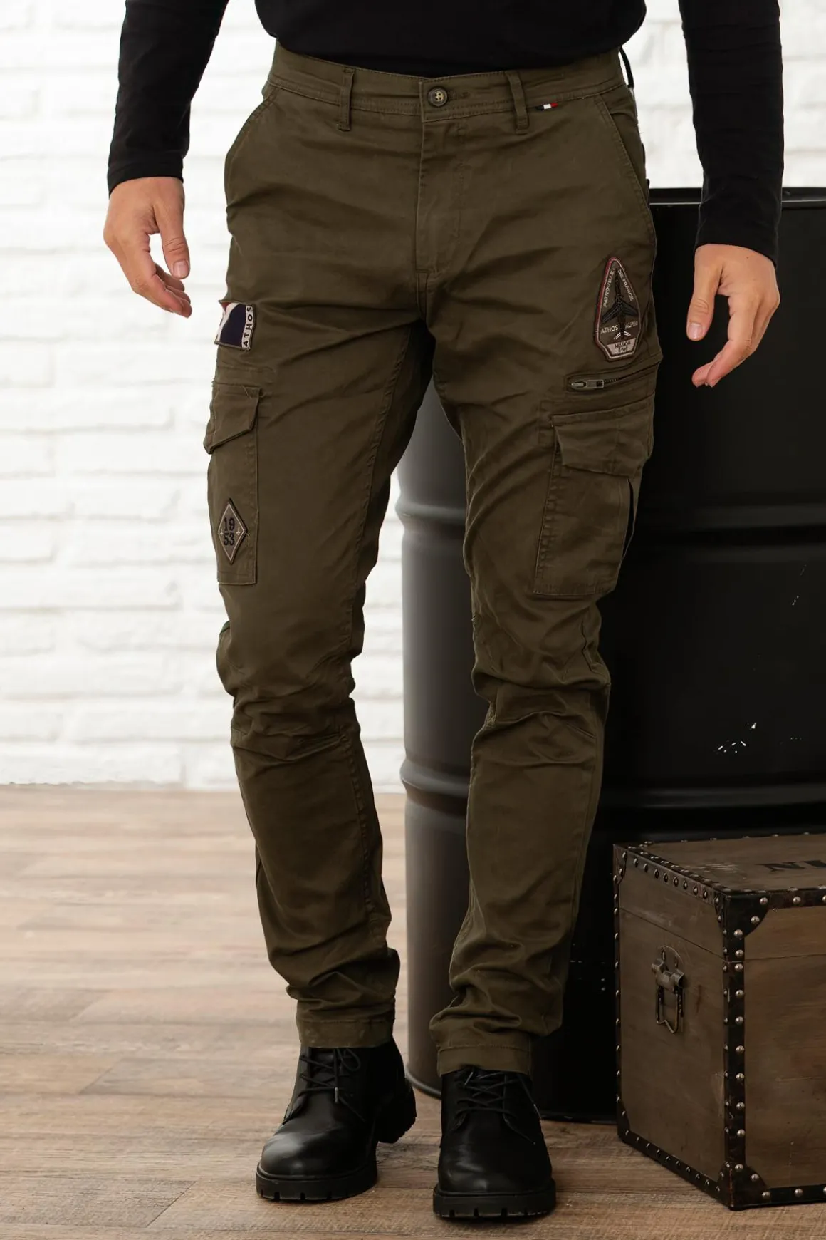 Pantalon Homme Patrouille De France Aix Vision Khaki