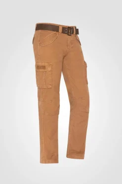 Pantalon Homme Schott Trbatle70Pk2 Camel