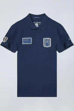 Polo Homme Aeronautica Militare Polo Po1851P344 08184 Blu Navy