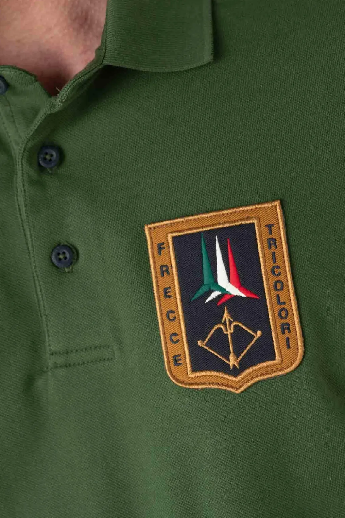 Polo Homme Aeronautica Militare Po1762P192 39306 Seaweed Green