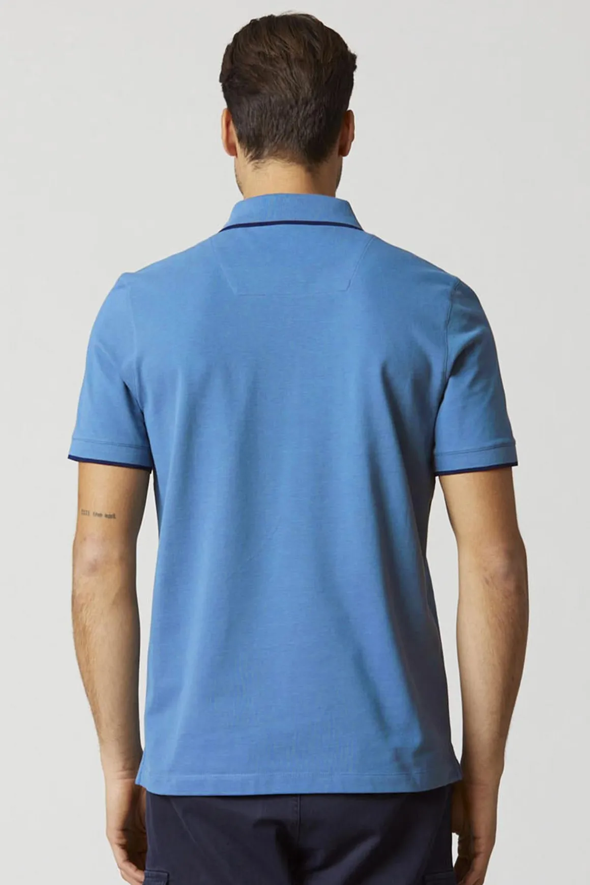 Polo Homme Aeronautica Militare Po1308P82 21287 Sky Blue