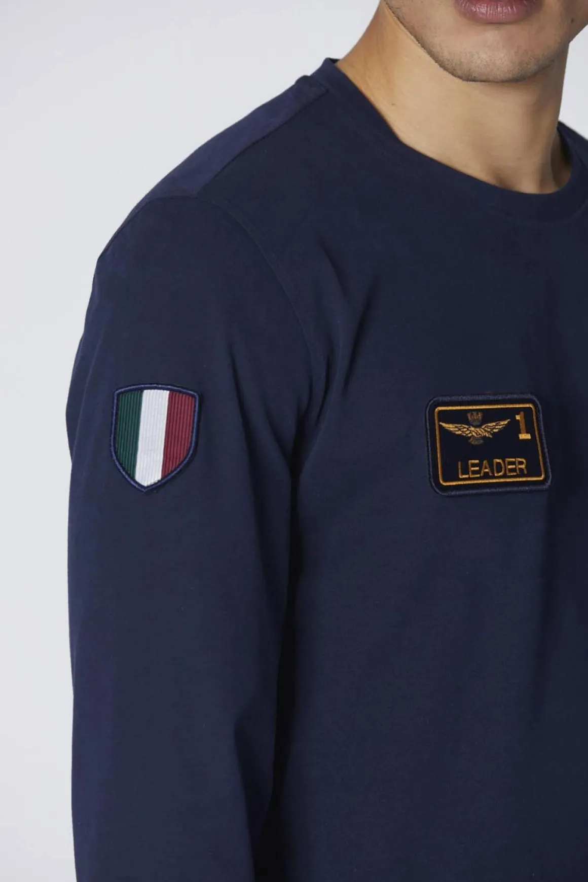 Polo Homme Aeronautica Militare Ts2317J489 08380 Dark Blu