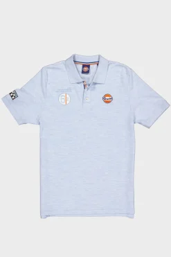 Polo Homme Gulf Polo Gulf Pom06-025 Light Blue