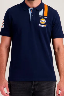 Polo Homme Gulf Polo Gulf Pom03-100 Marine