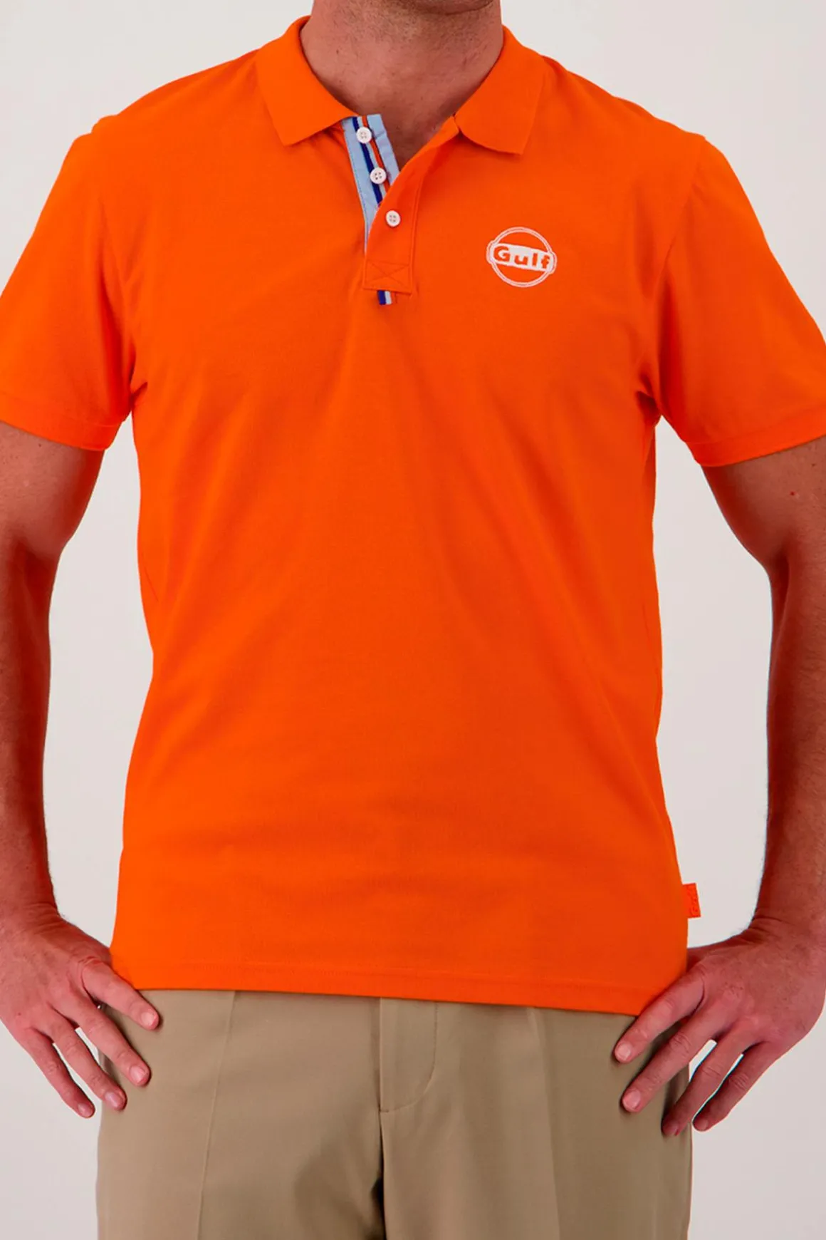 Polo Homme Gulf Polo Gulf Pom08-700 Orange