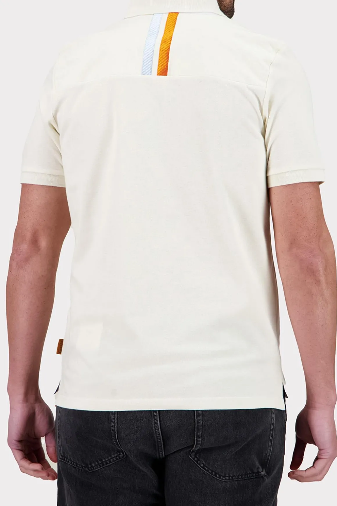 Polo Homme Gulf Polo Pom03-003 Ecru