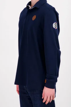 Polo Homme Gulf Polo Pom02-100 Navy Blue