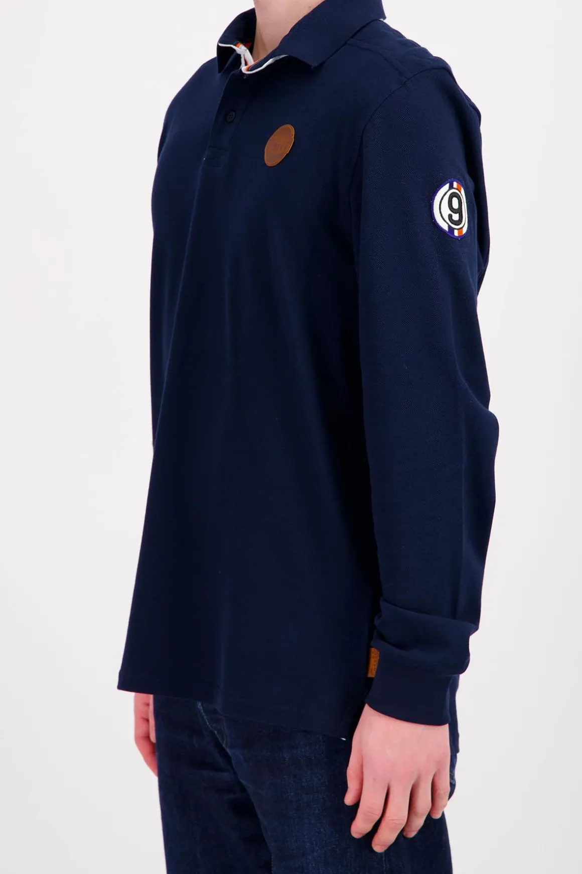 Polo Homme Gulf Polo Pom02-100 Navy Blue