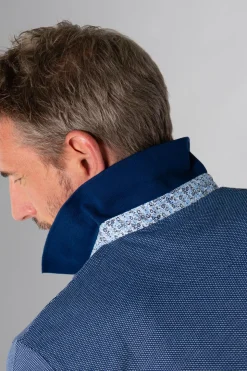 Polo Homme Mcs Impomc_C032 754 Bleu Indigo