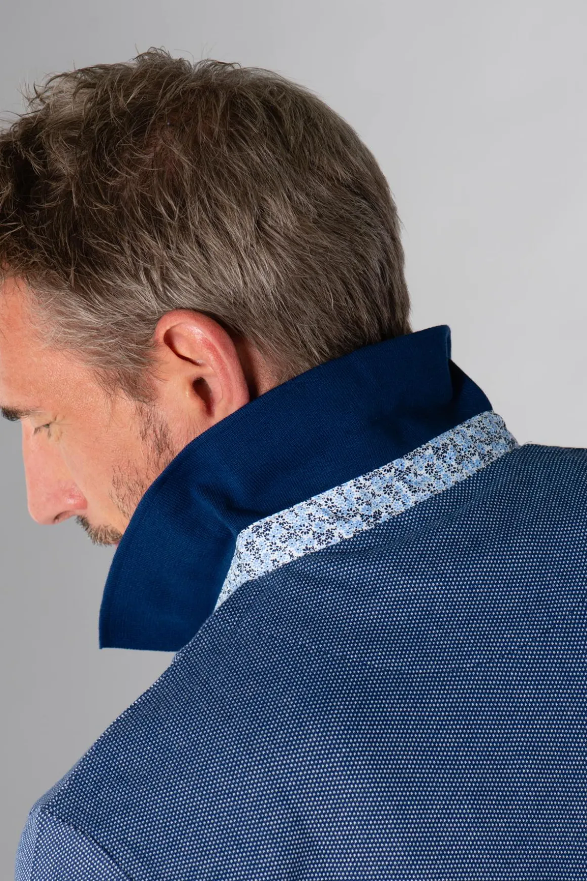Polo Homme Mcs Impomc_C032 754 Bleu Indigo