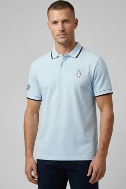 Polo Homme Patrouille De France General Arc Sky Blue