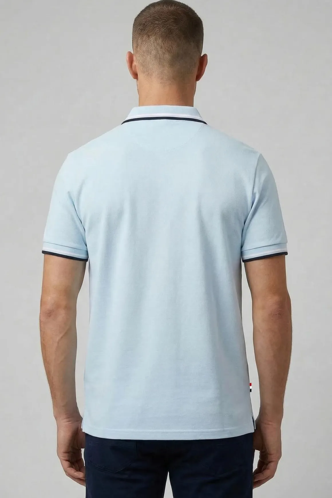 Polo Homme Patrouille De France General Arc Sky Blue