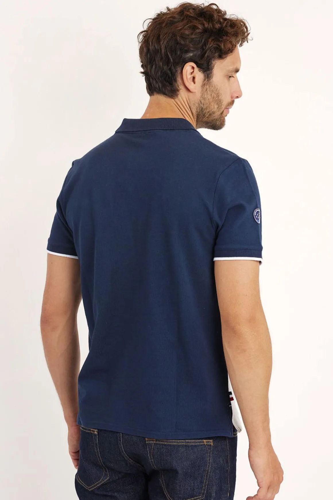 Polo Homme Patrouille De France Turbo Line Navy White