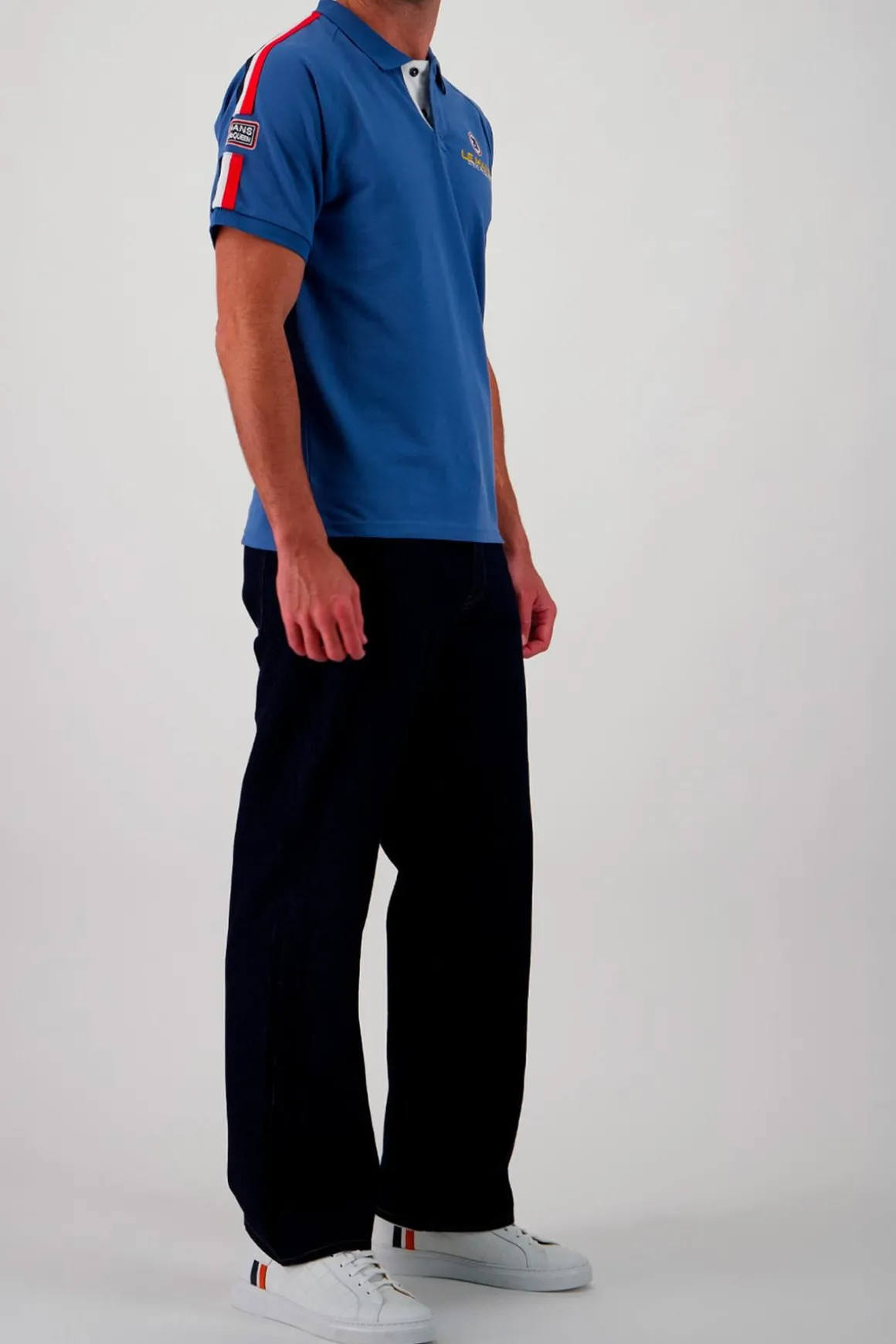 Polo Homme Steve Mcqueen Polo Smq Pom01-115 Ocean