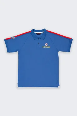 Polo Homme Steve Mcqueen Polo Smq Pom01-115 Ocean