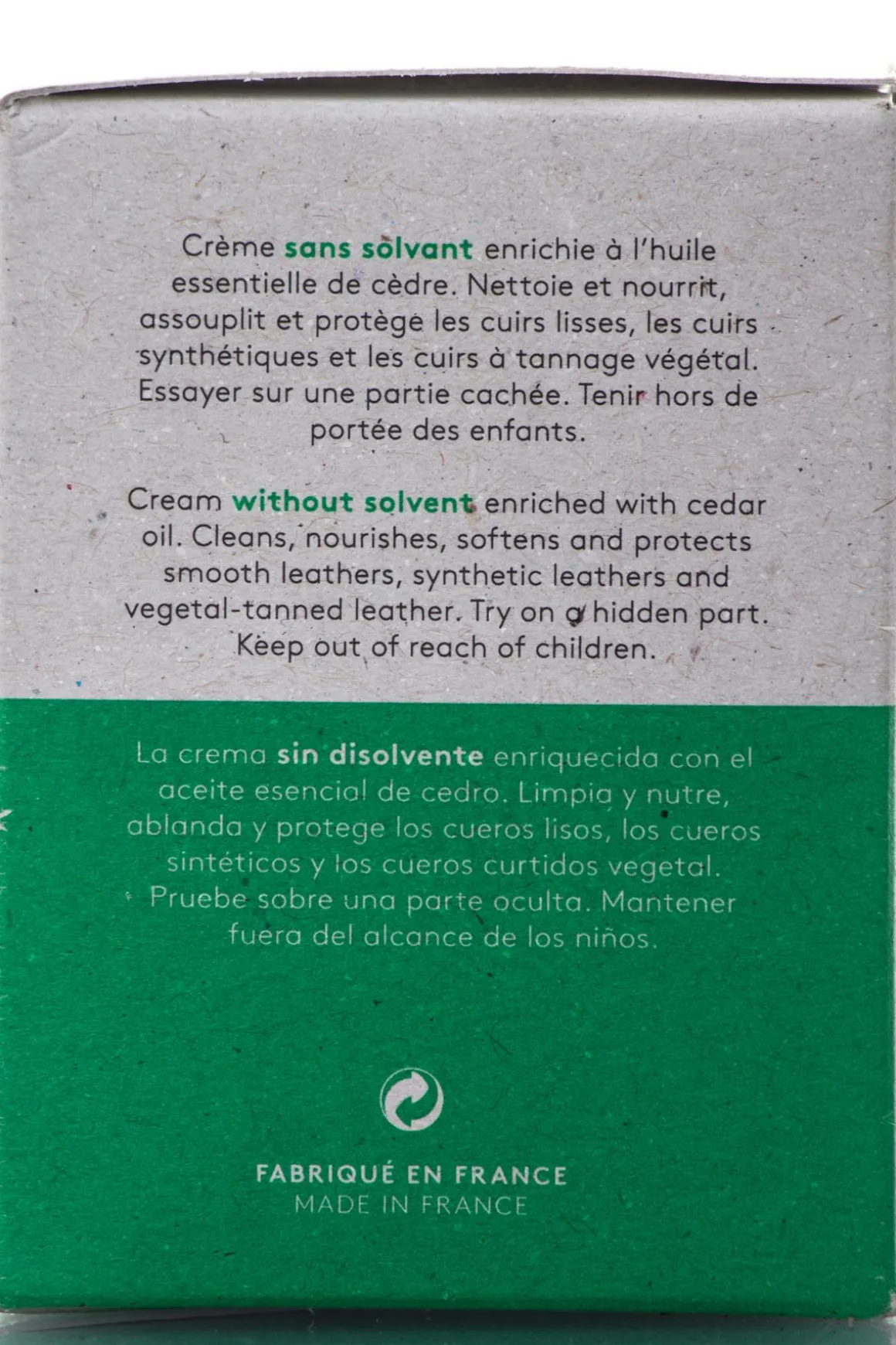 Produit D'entretien Famaco Pommadier Famaco Eco 50 Ml Incolore