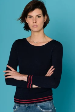 Pull/Sweatshirt Femme Grace Et Mila Safran Marine