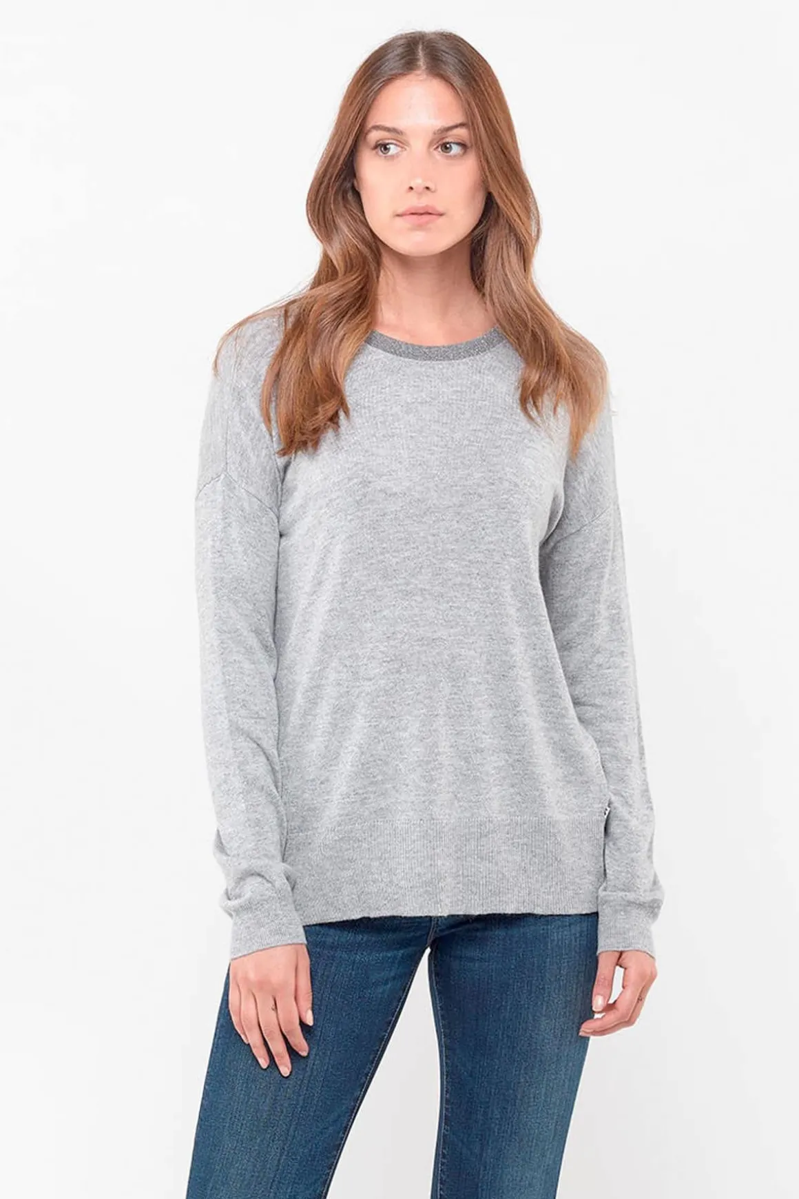 Pull/Sweatshirt Femme Le Temps Des Cerises Ebony Grey