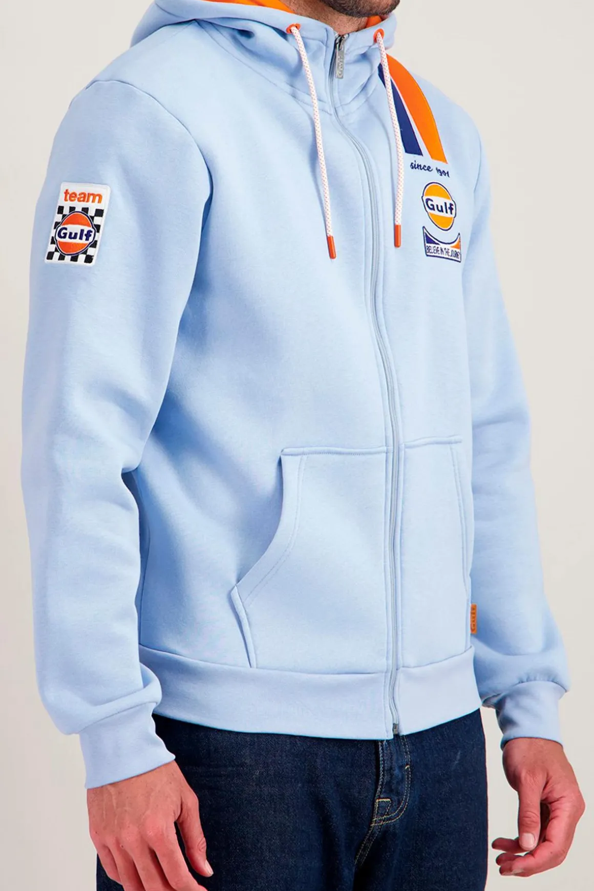 Pull/Sweatshirt Homme Gulf Sweatshirt Gulf Ssm03-125 Light Blue