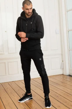 Pull/Sweatshirt Homme Helvetica Mountain Pioneers Worthon Black
