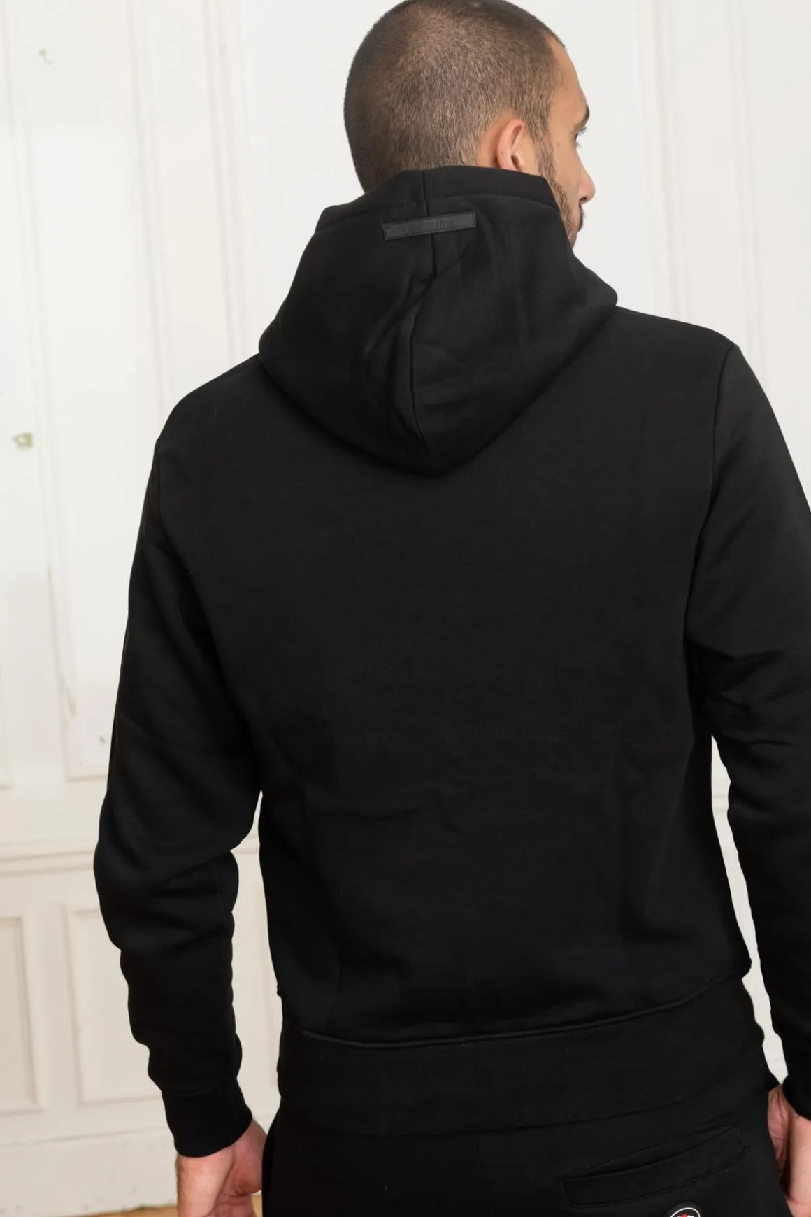Pull/Sweatshirt Homme Helvetica Mountain Pioneers Laun Black