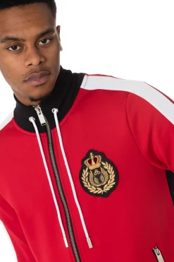 Pull/Sweatshirt Homme Horspist Mars M304 Red