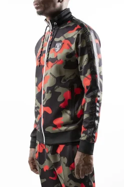 Pull/Sweatshirt Homme Horspist Lanca Camou Khaki