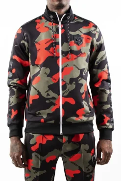 Pull/Sweatshirt Homme Horspist Lanca Camou Khaki