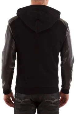 Pull/Sweatshirt Homme Seven Tees Poks 2 Cuir Black