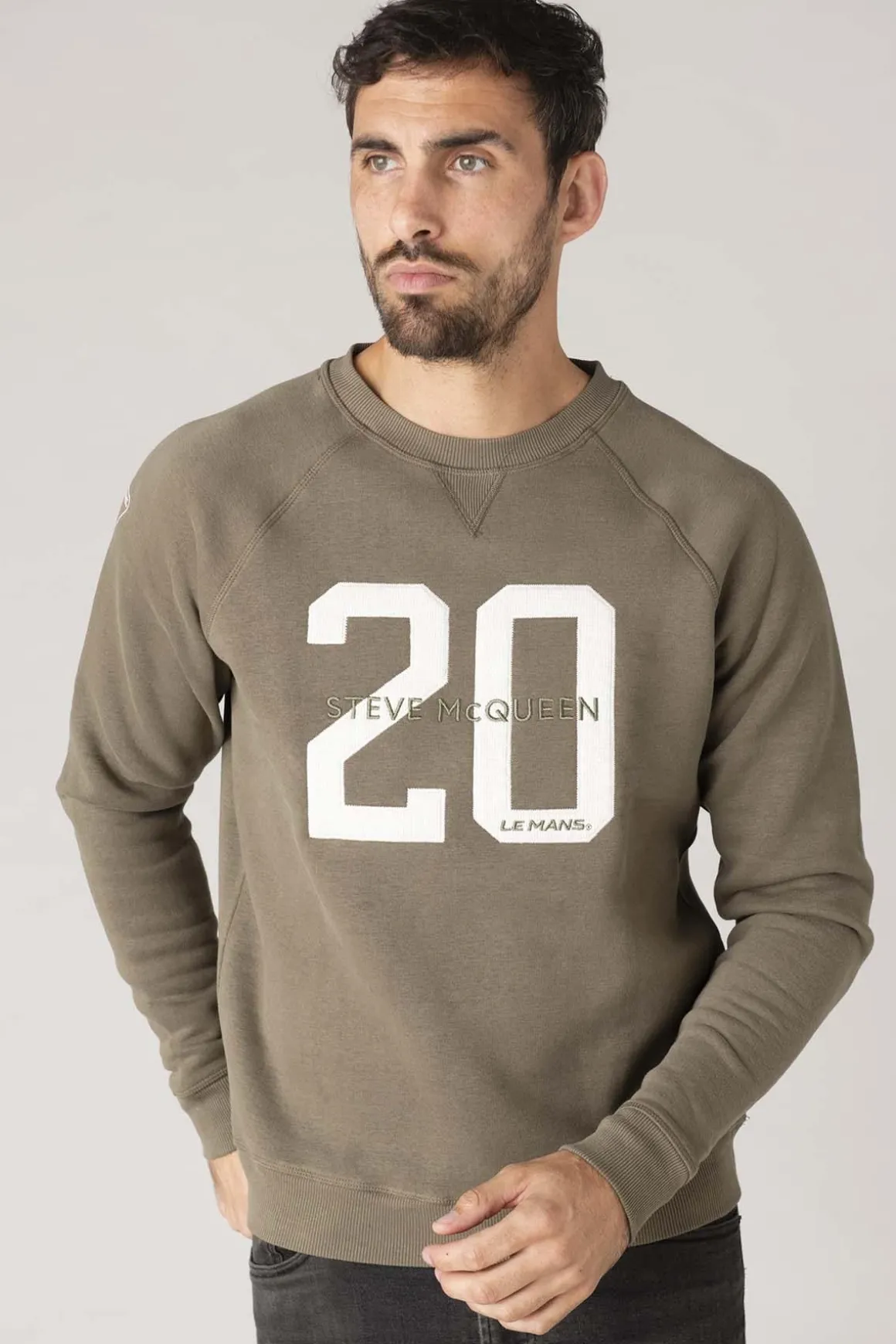 Pull/Sweatshirt Homme Steve Mcqueen Ssm04-324 Kaki