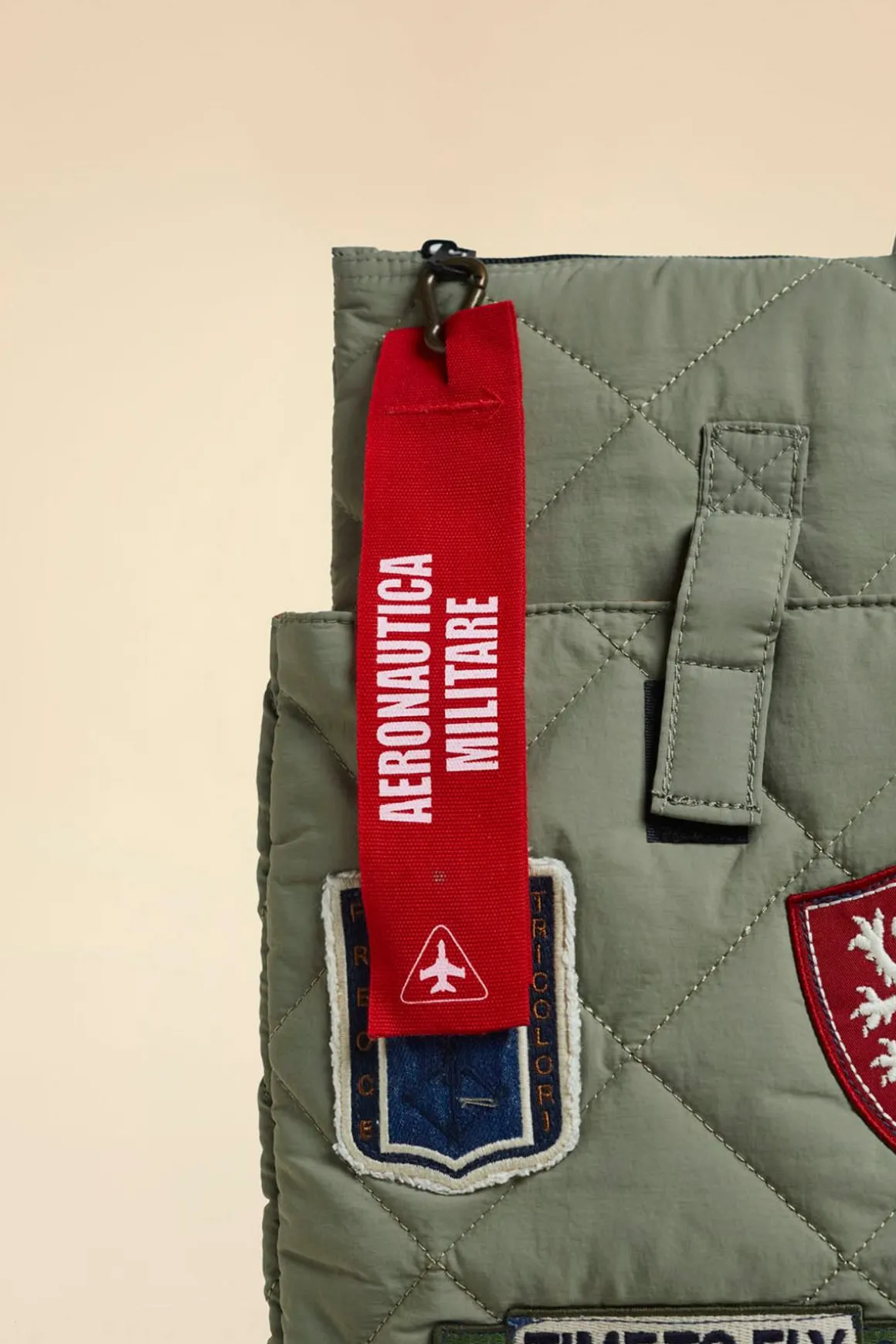 Sacs Homme Aeronautica Militare Bo1175Xct04298 07305 Verde Silva