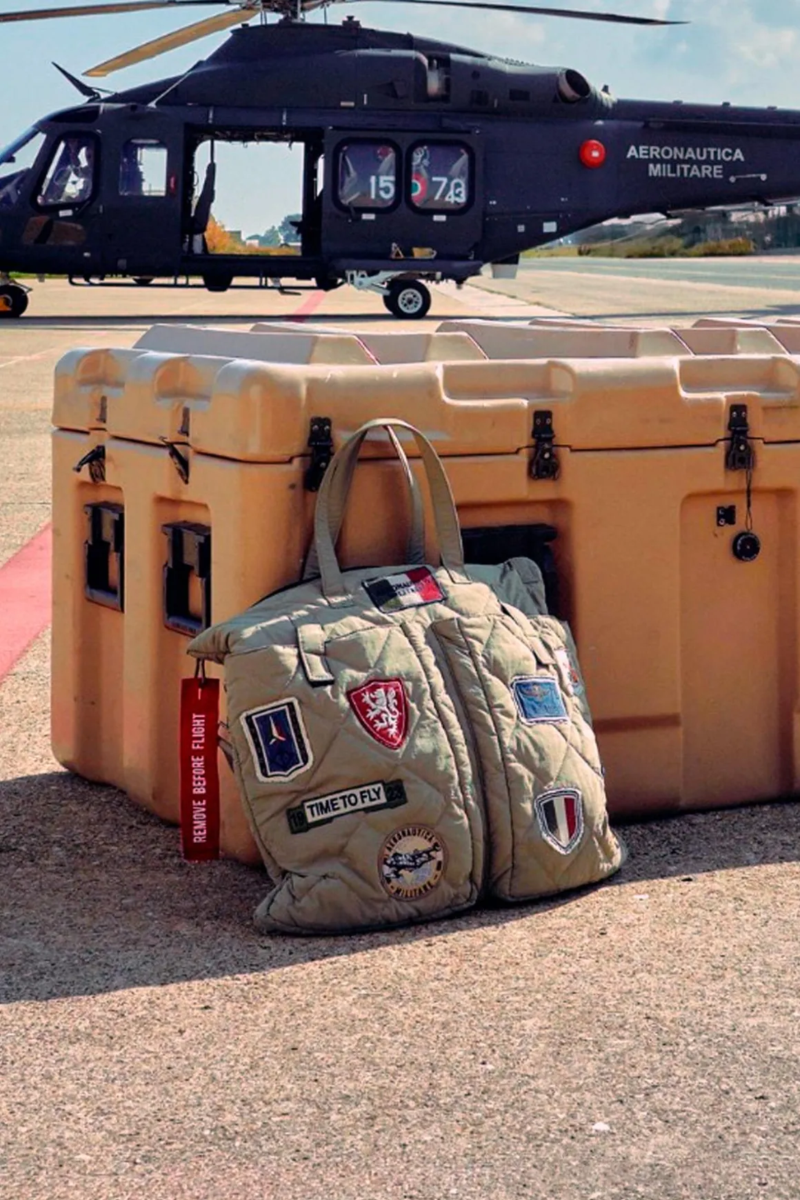 Sacs Homme Aeronautica Militare Bo1175Xct04298 07305 Verde Silva