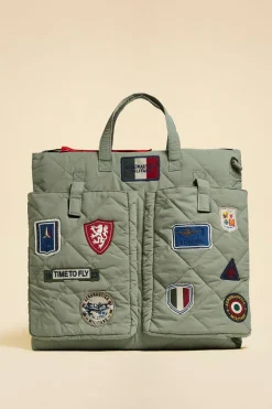 Sacs Homme Aeronautica Militare Bo1175Xct04298 07305 Verde Silva