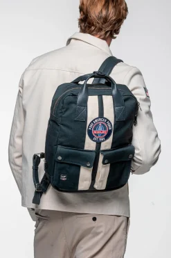 Sacs Homme Carroll Shelby Gt40 Canvas Backpack Navy
