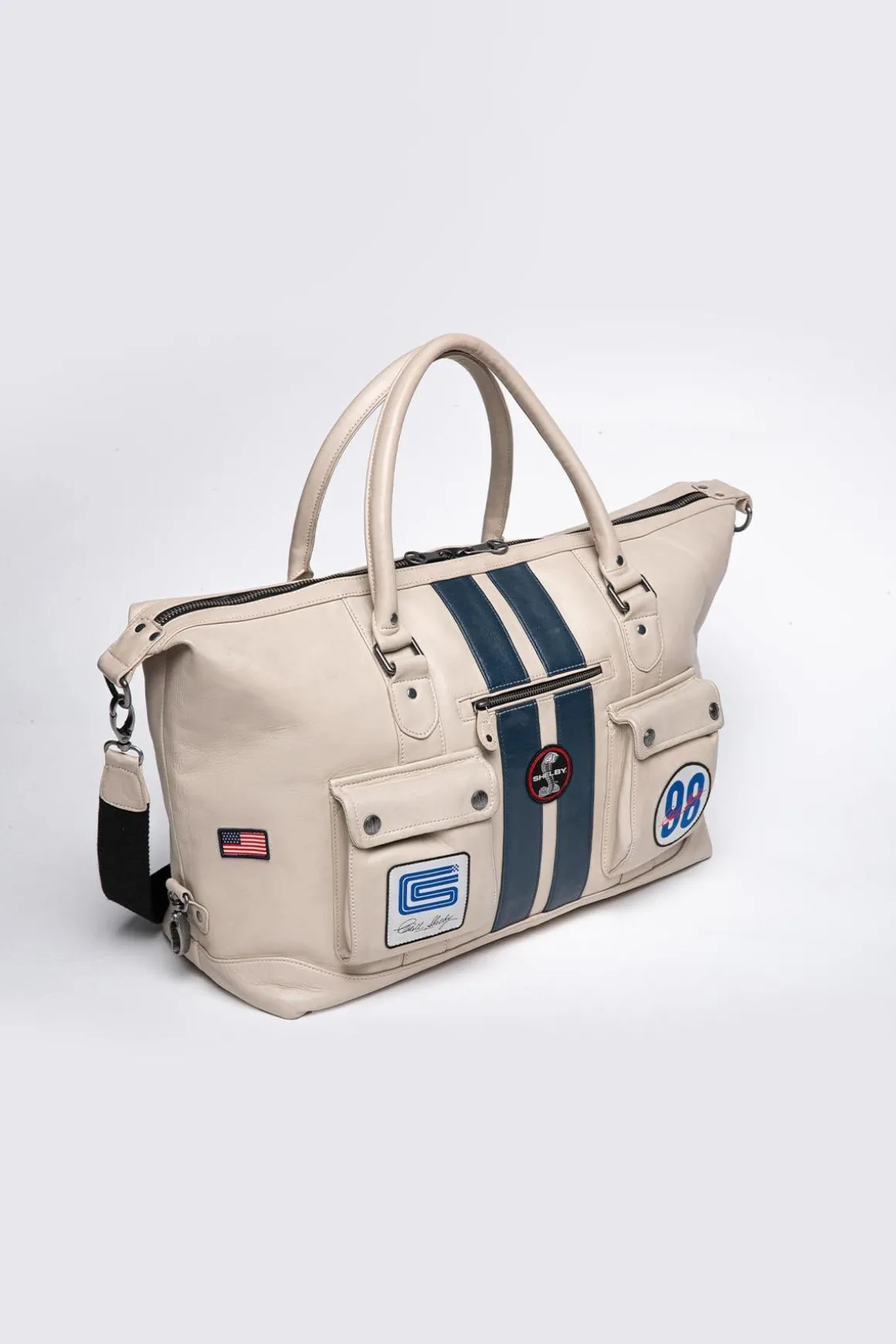 Sacs Homme Carroll Shelby Gt350 48H Ecru