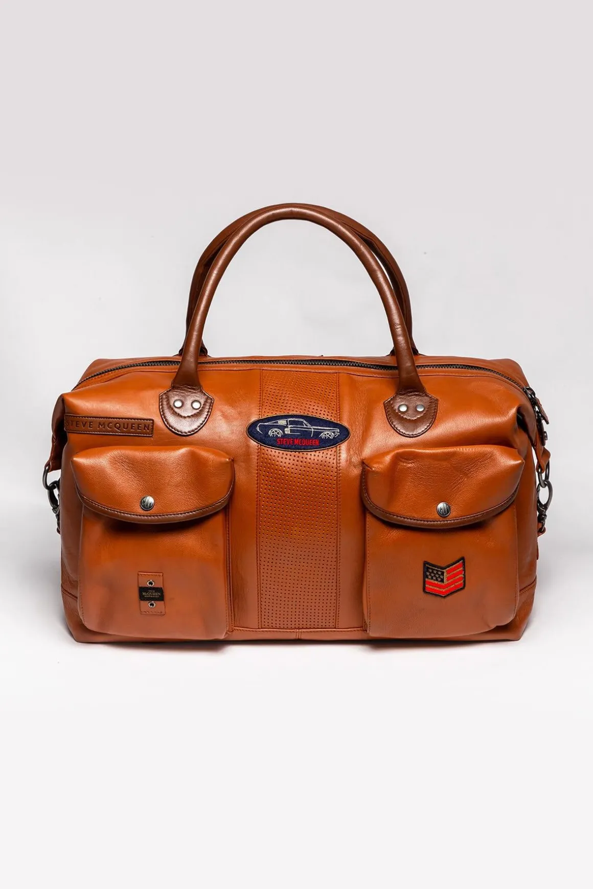 Sacs Homme Steve Mcqueen Duke 48H Camel
