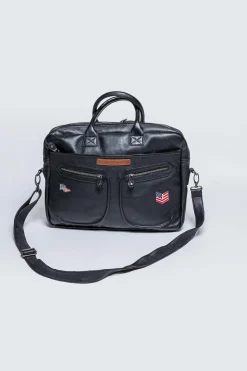 Sacs Homme Steve Mcqueen Terrance Messenger Black