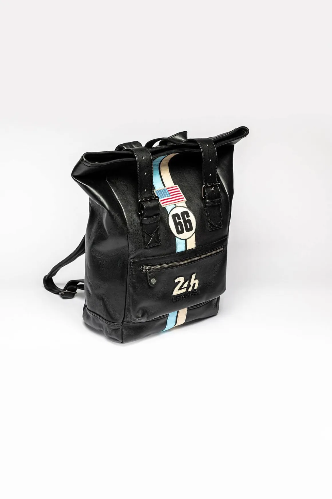 Sacs Mixte 24H Le Mans Ronnie Backpack Black