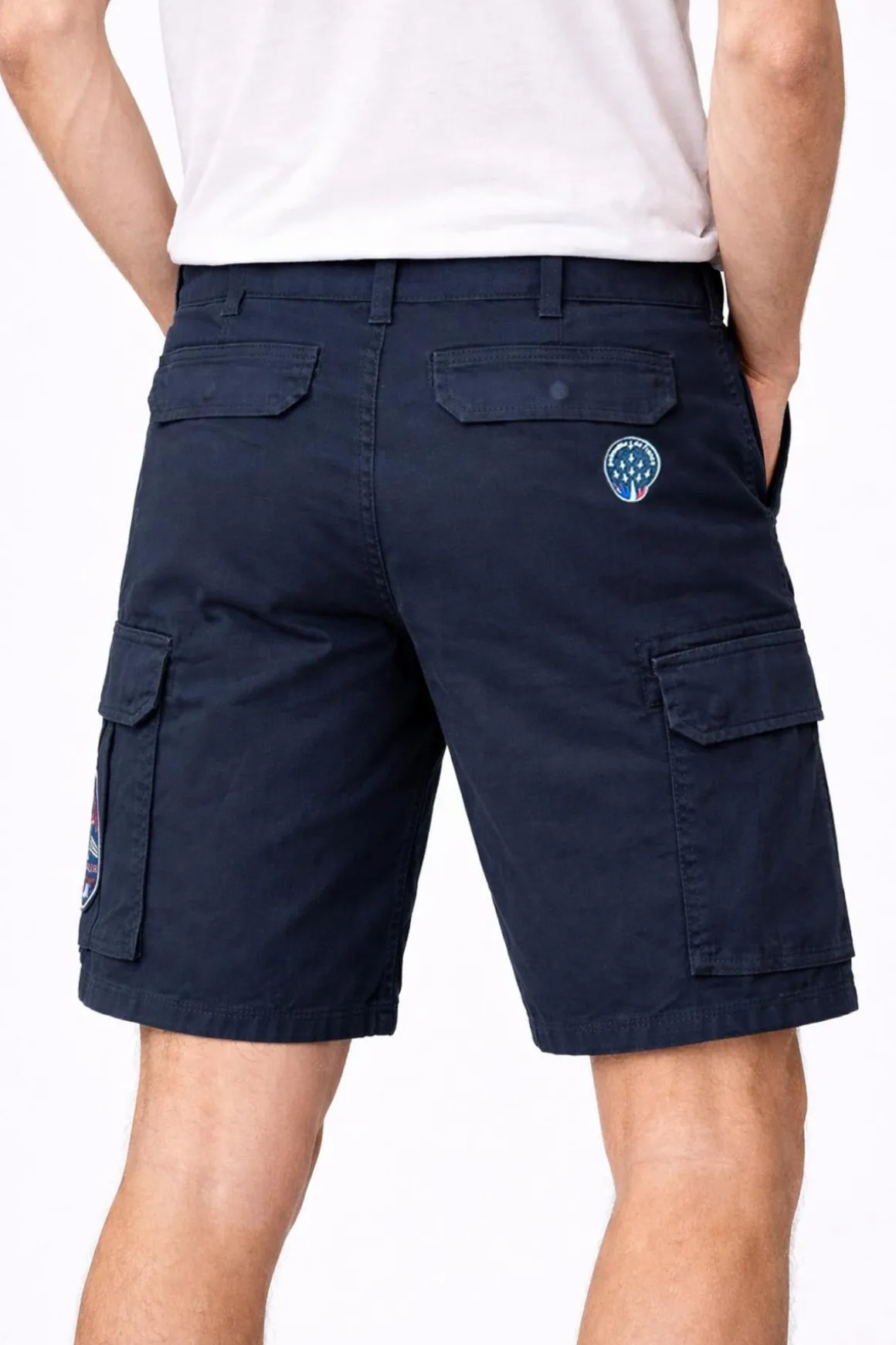 Short Homme Patrouille De France Drew Vision Navy Blue