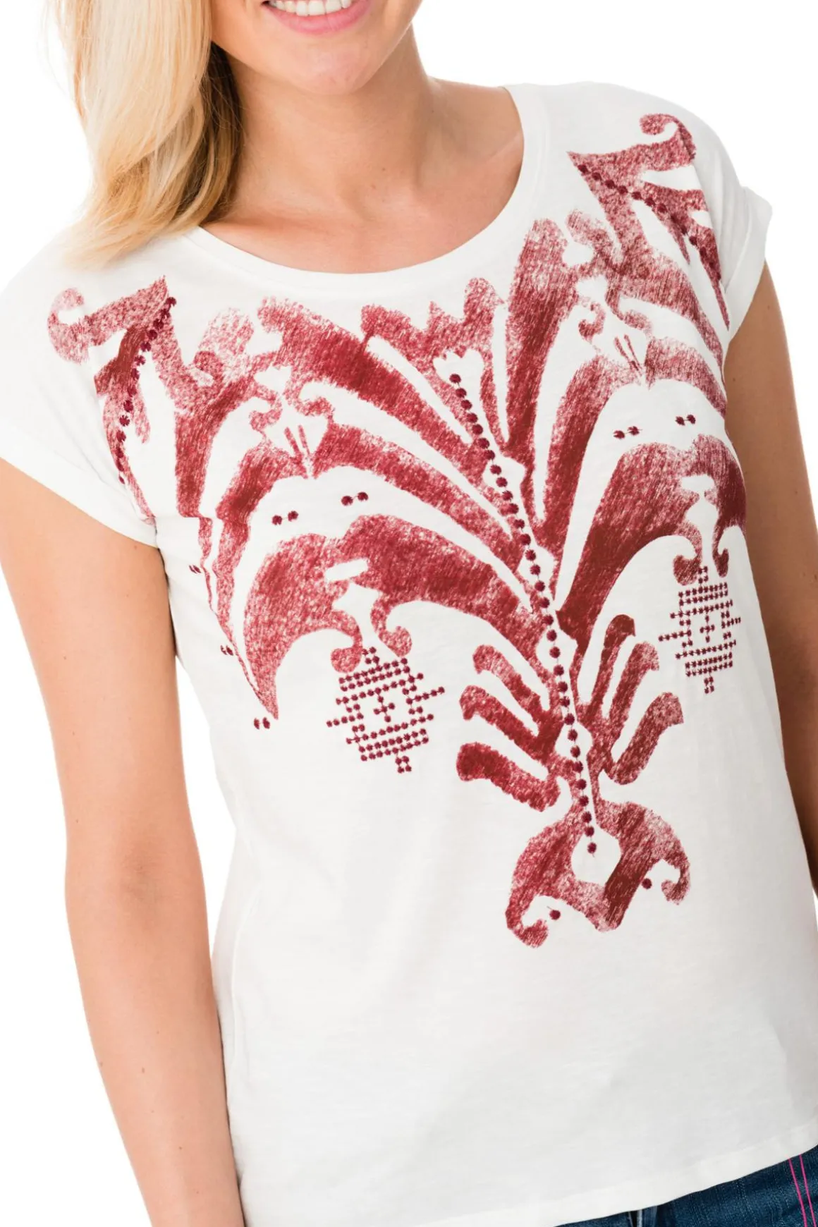 Tee Shirt Femme Kaporal Fergy Off White