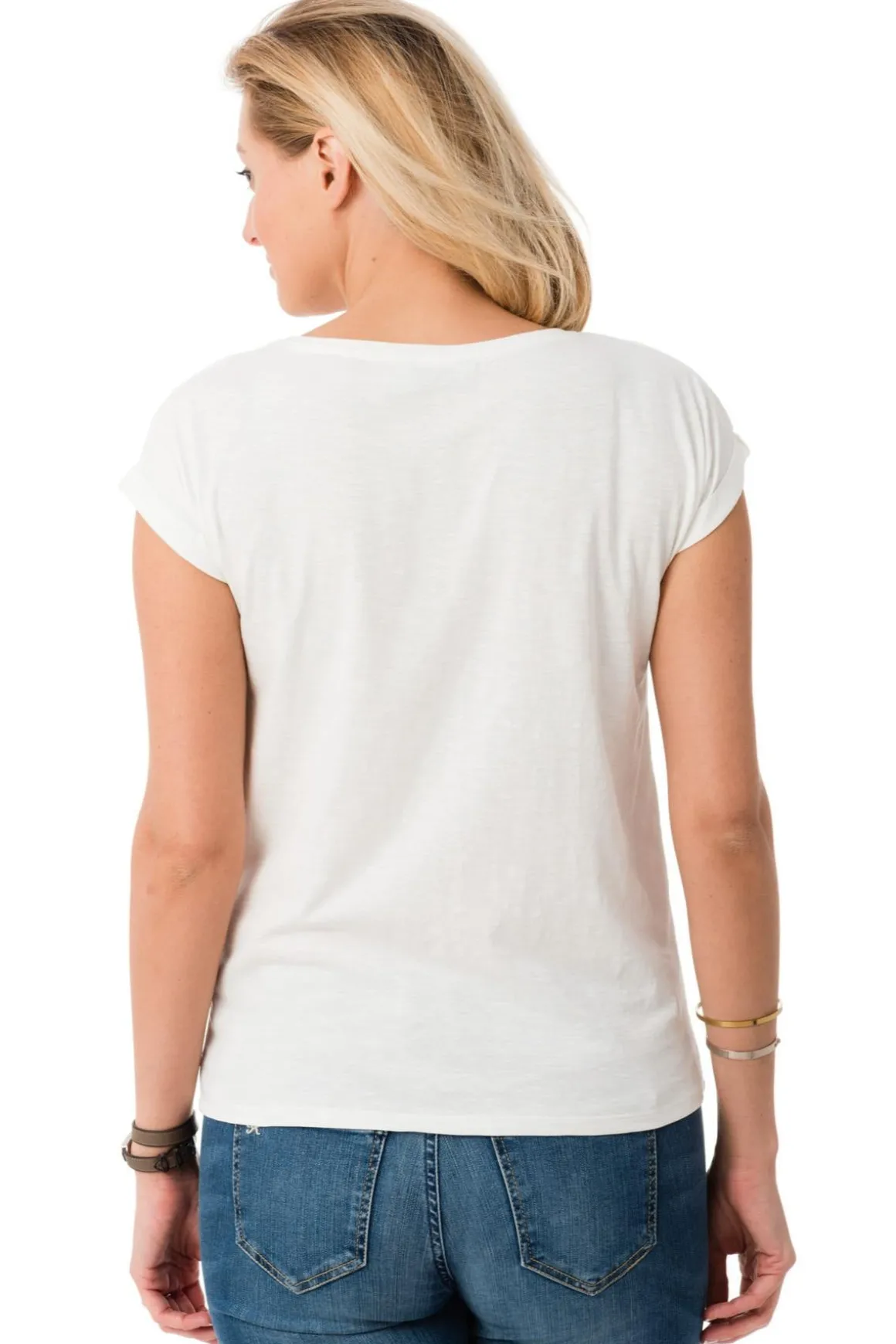 Tee Shirt Femme Kaporal Fergy Off White