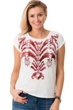 Tee Shirt Femme Kaporal Fergy Off White