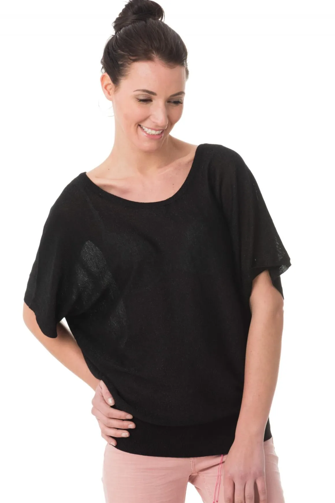 Tee Shirt Femme Kaporal Filou Black