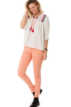Tee Shirt Femme Kaporal Flynn Off White