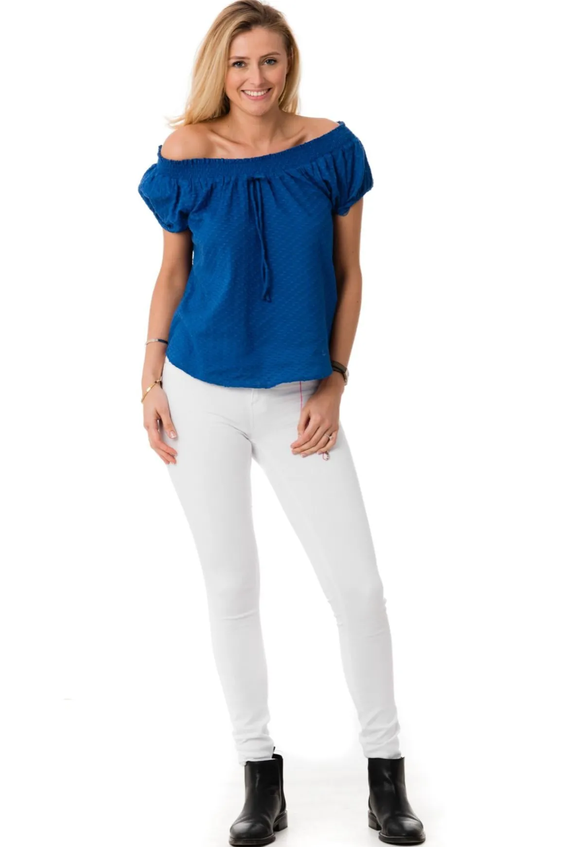 Tee Shirt Femme Kaporal Nina Strong Blue