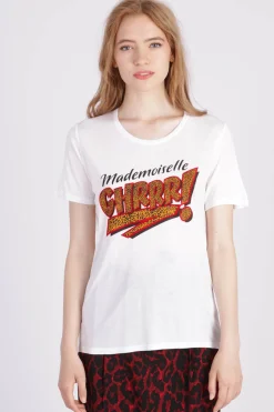 Tee Shirt Femme Kaporal Xargo Optical White