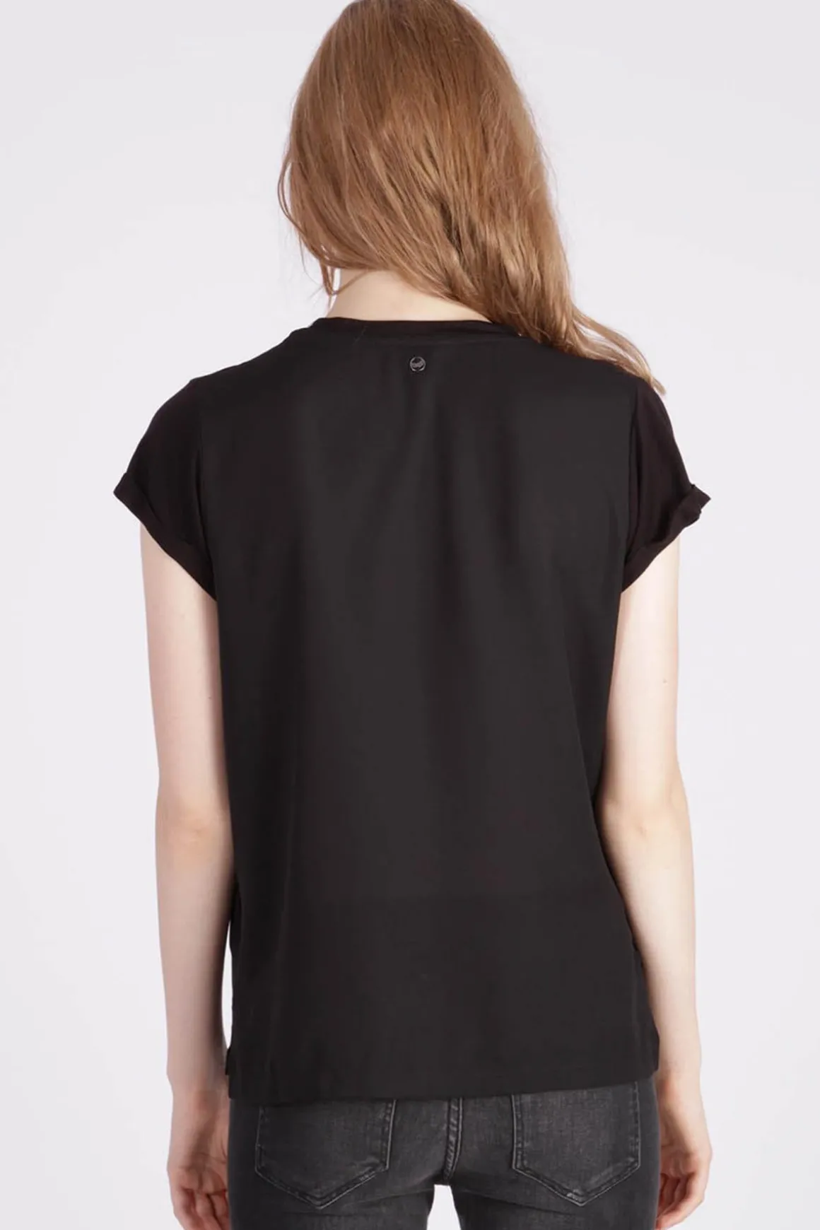 Tee Shirt Femme Kaporal Xoti Black