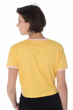 Tee Shirt Femme La Petite Étoile Junon Jaune