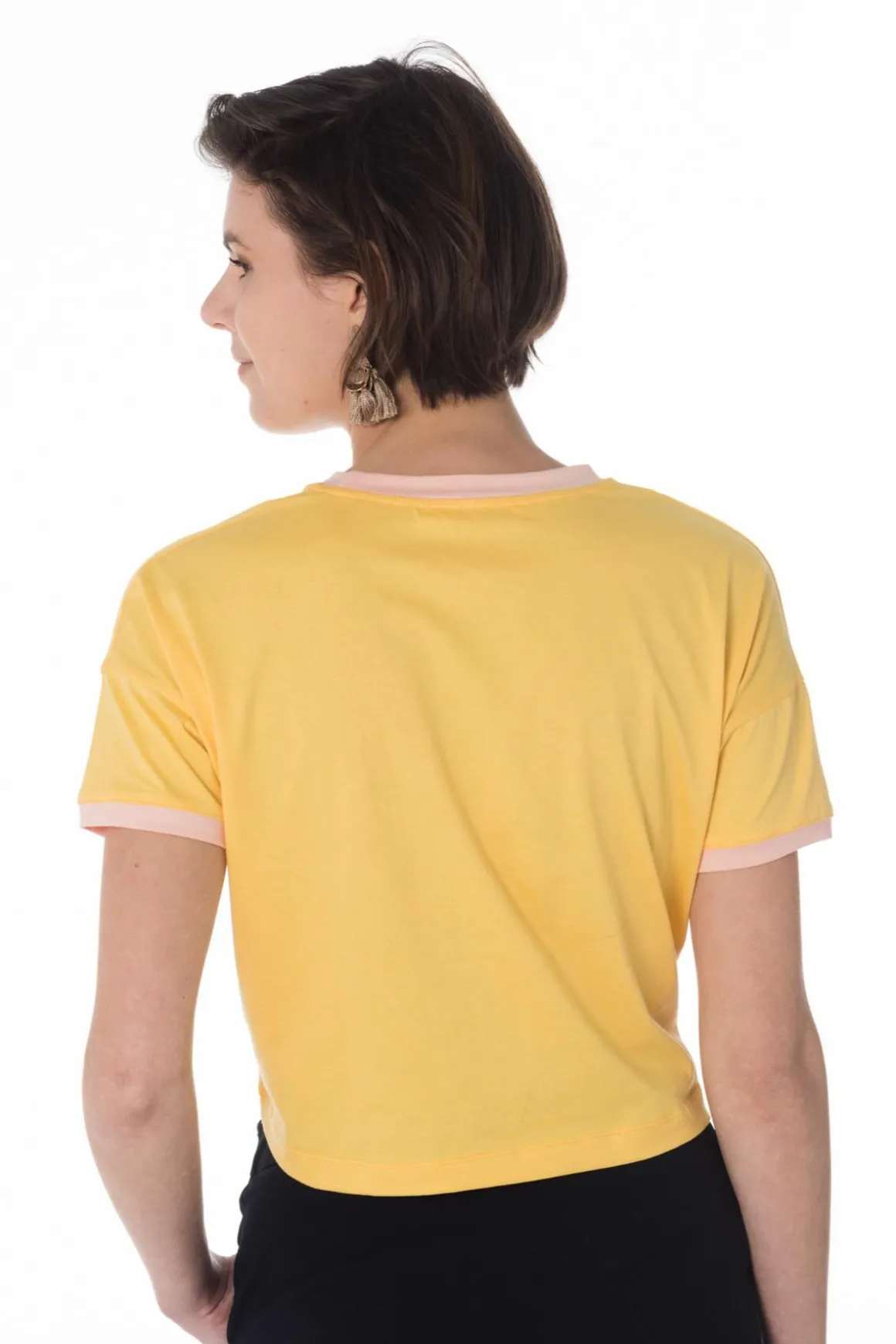Tee Shirt Femme La Petite Étoile Junon Jaune