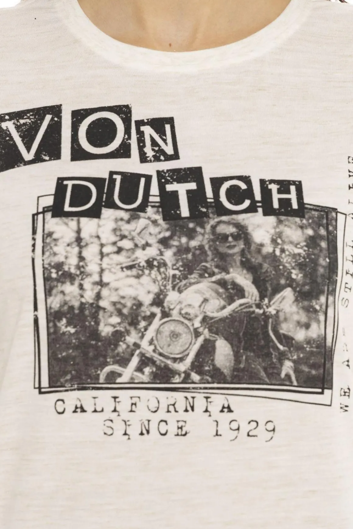 Tee Shirt Femme Von Dutch Tee Shirt Fer Be